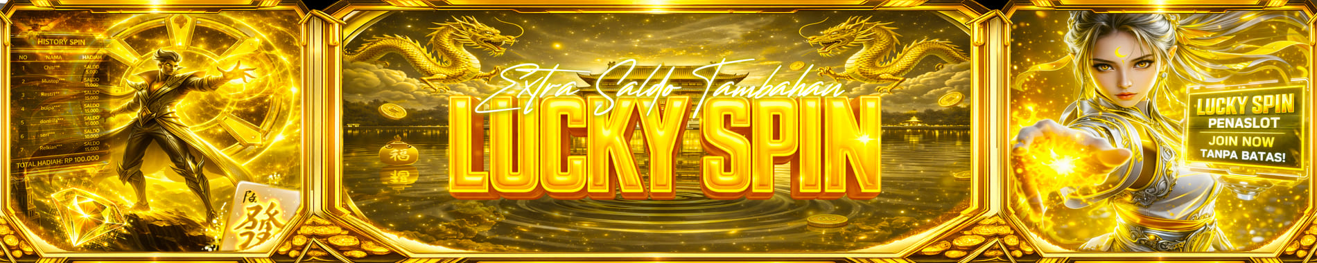 BANNER LUCKY SPIN